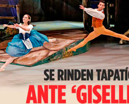 Presentación del Ballet de Monterrey en Guadalajara, con la obra Giselle.