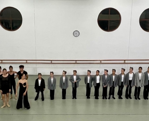 Delegación de la Escuela del Ballet de Monterrey que participará en el YGP 2025