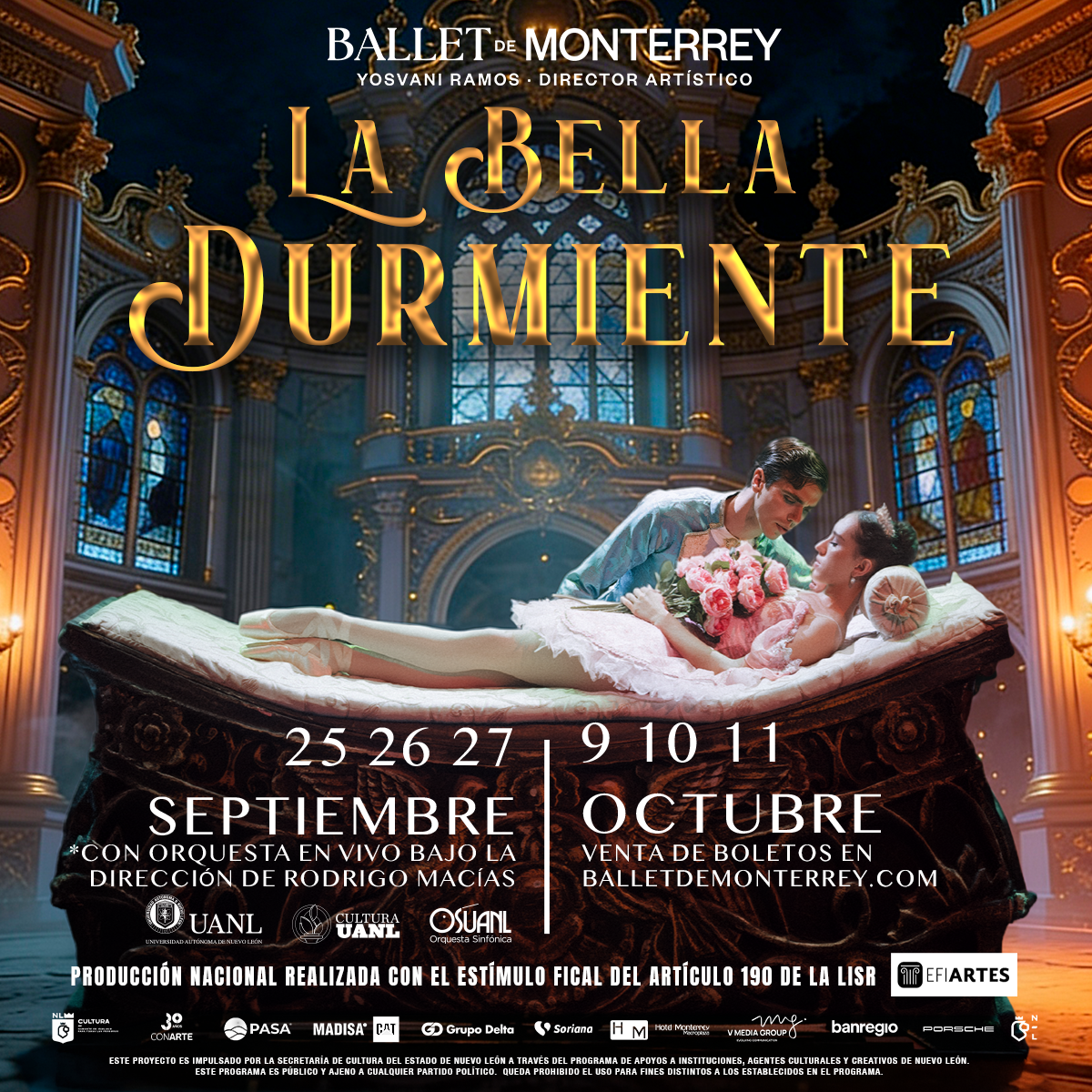 La Bella Durmiente – 27 Septiembre 2026 – 5pm